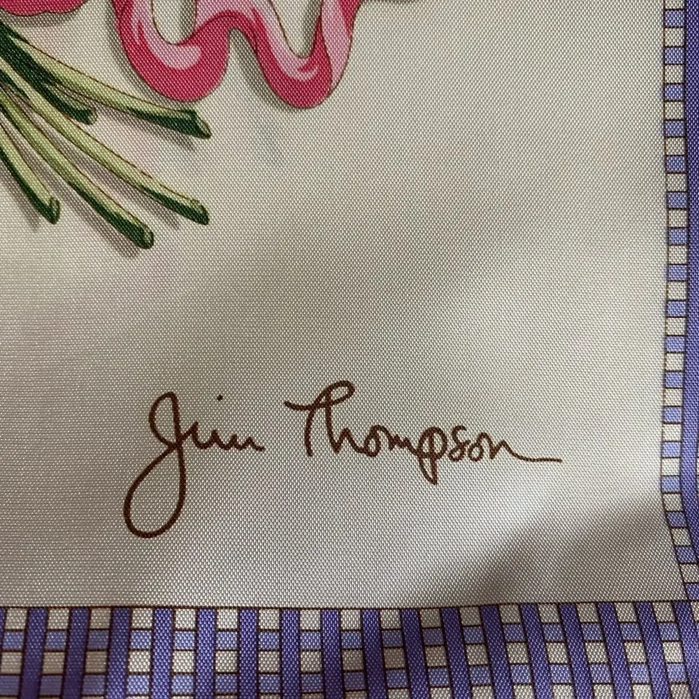 Jim Thompson pillow cover
